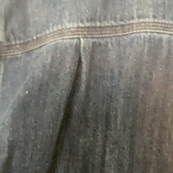 Carhartt dark wash denim Original Fit collared button down size M - Picture 7 of 7